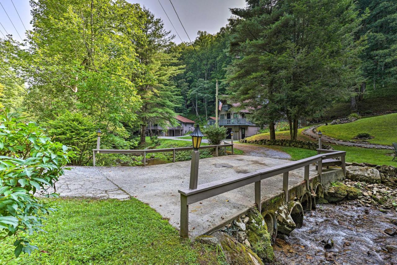 Creekside Roan Mountain Cabin Walk To Trails Exterior foto